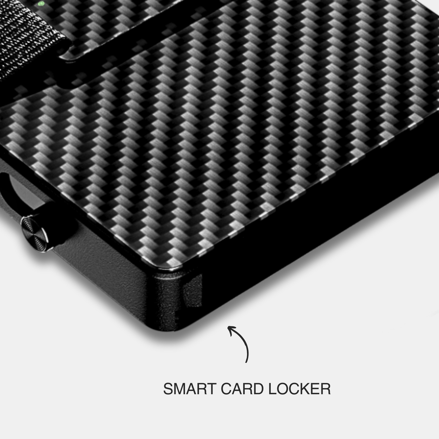 Carbon Fiber Smart Kartenetui | Geldband | RFID - CRBNCNCPT