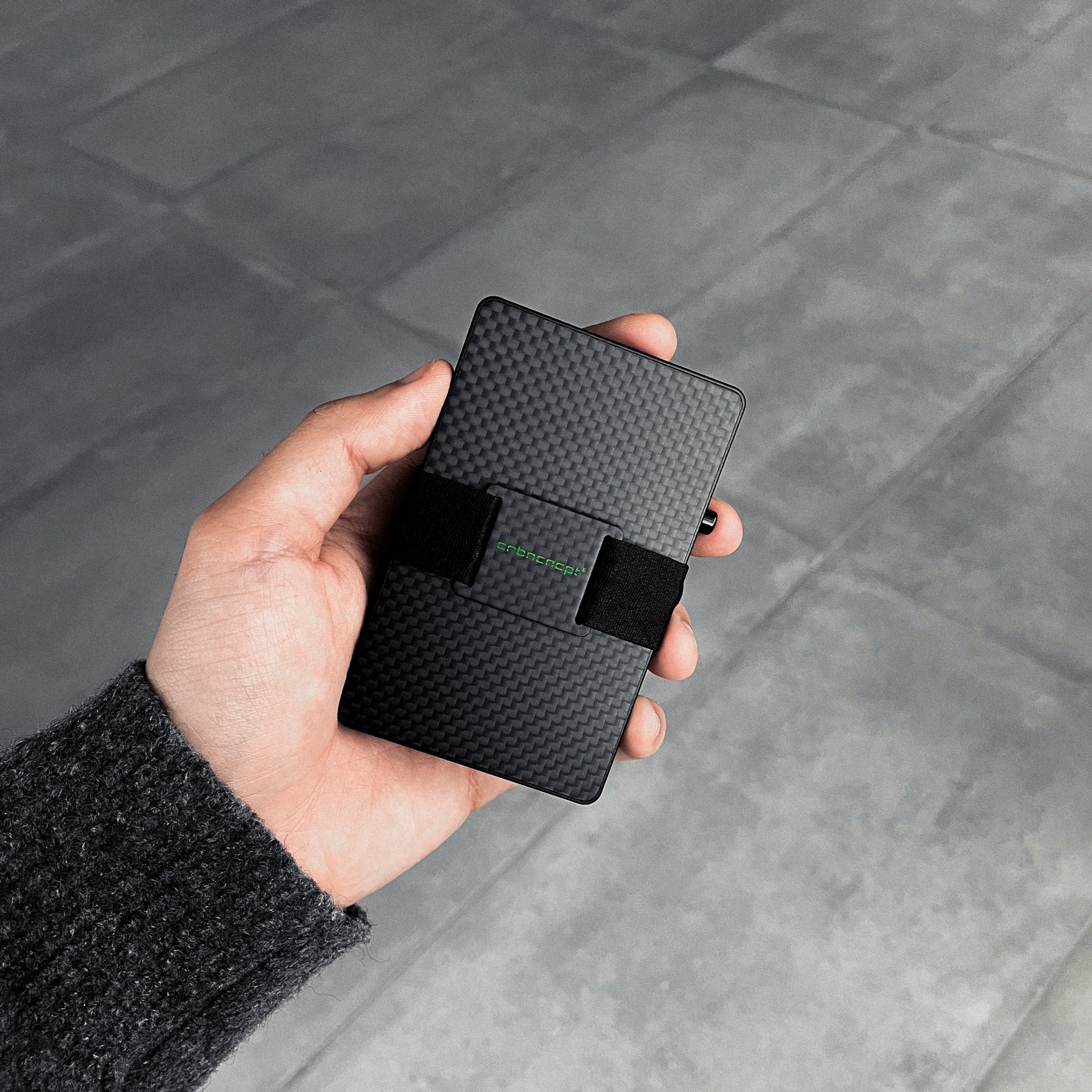 Carbon Fiber Smart Kartenetui - CRBNCNCPT