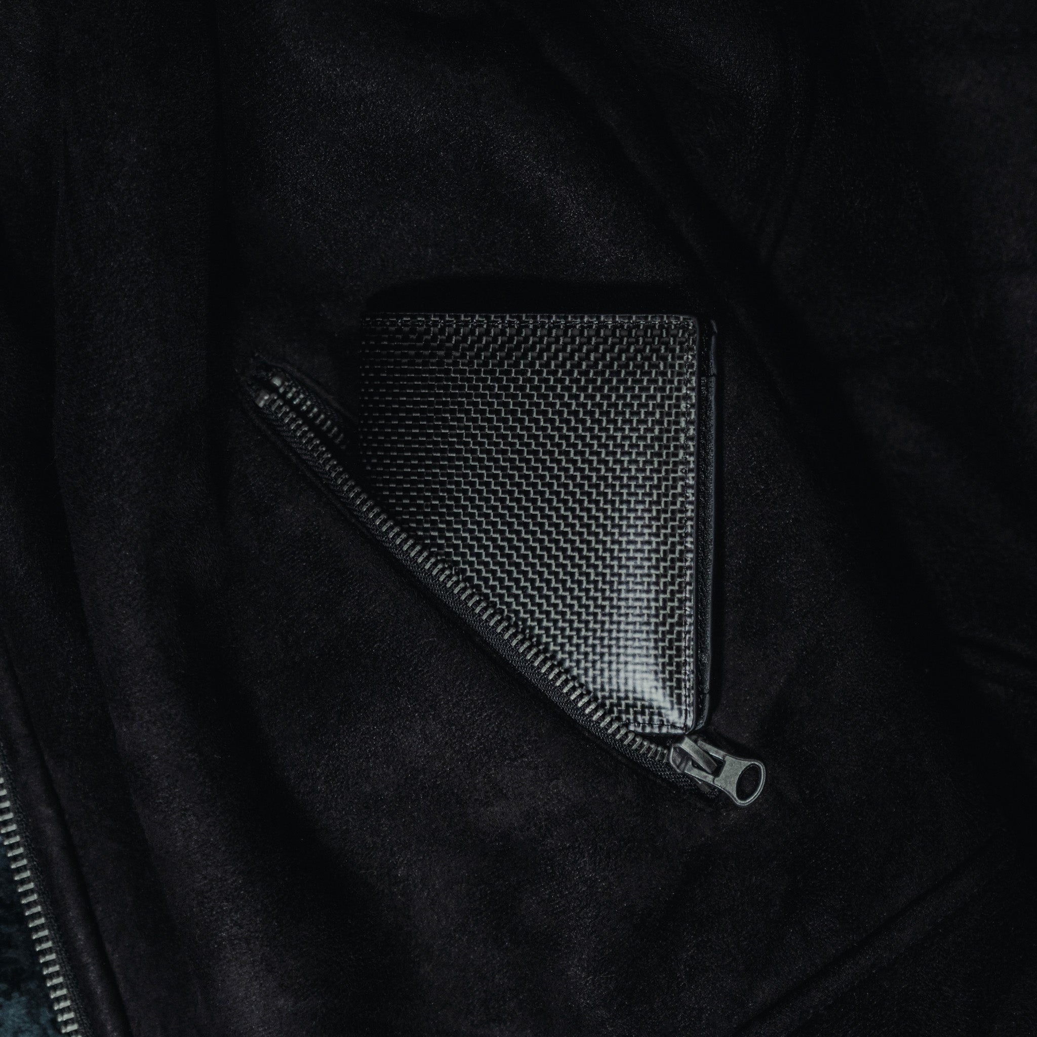 Carbon Fiber Portemonnaie Compact - CRBNCNCPT