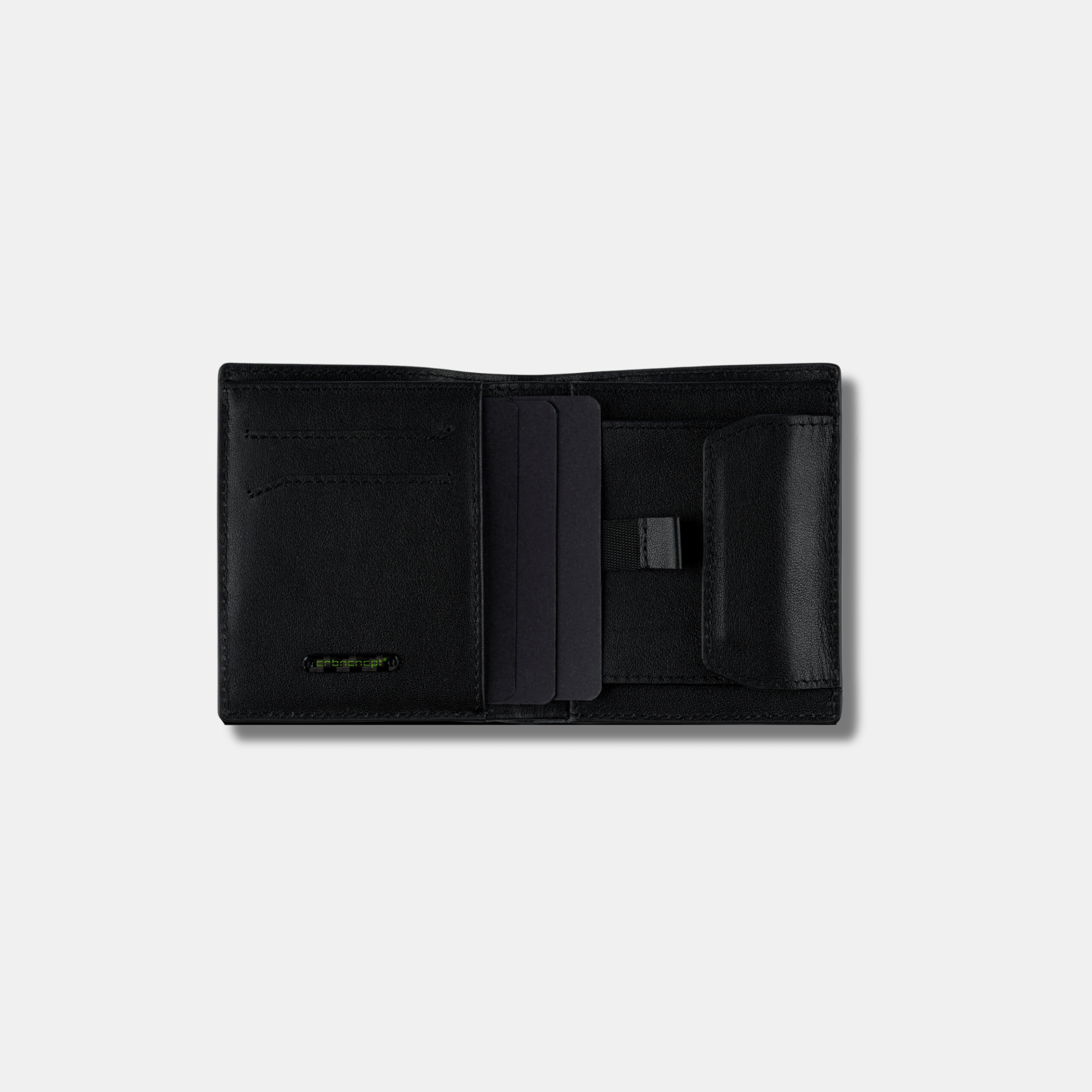 Carbon Fiber Portemonnaie Compact - CRBNCNCPT